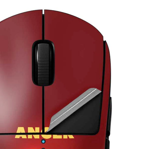 Disney Inside Out Anger Portrait G Pro Wireless Gaming Mouse Skin
